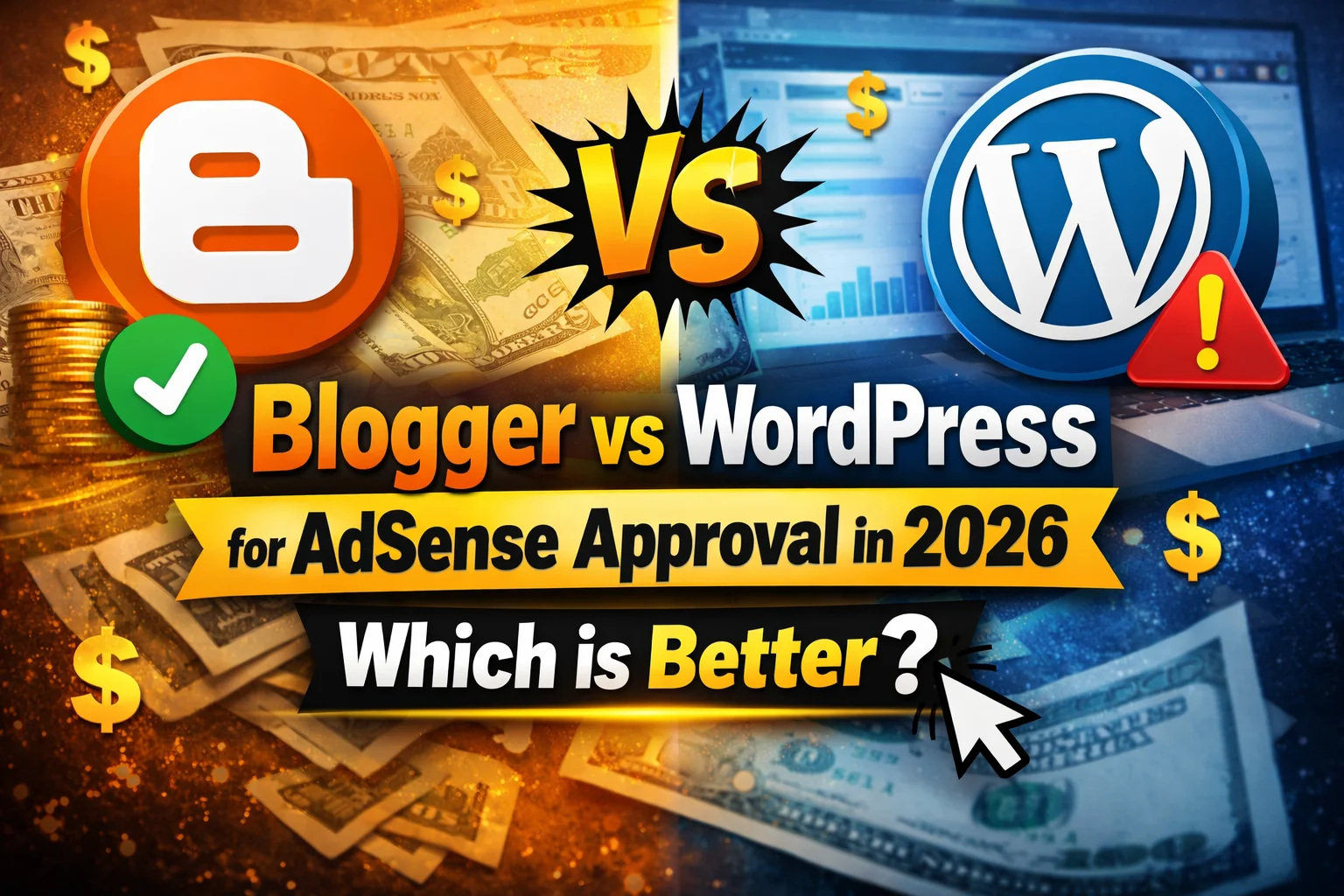 Blogger vs WordPress for AdSense Approval in 2026