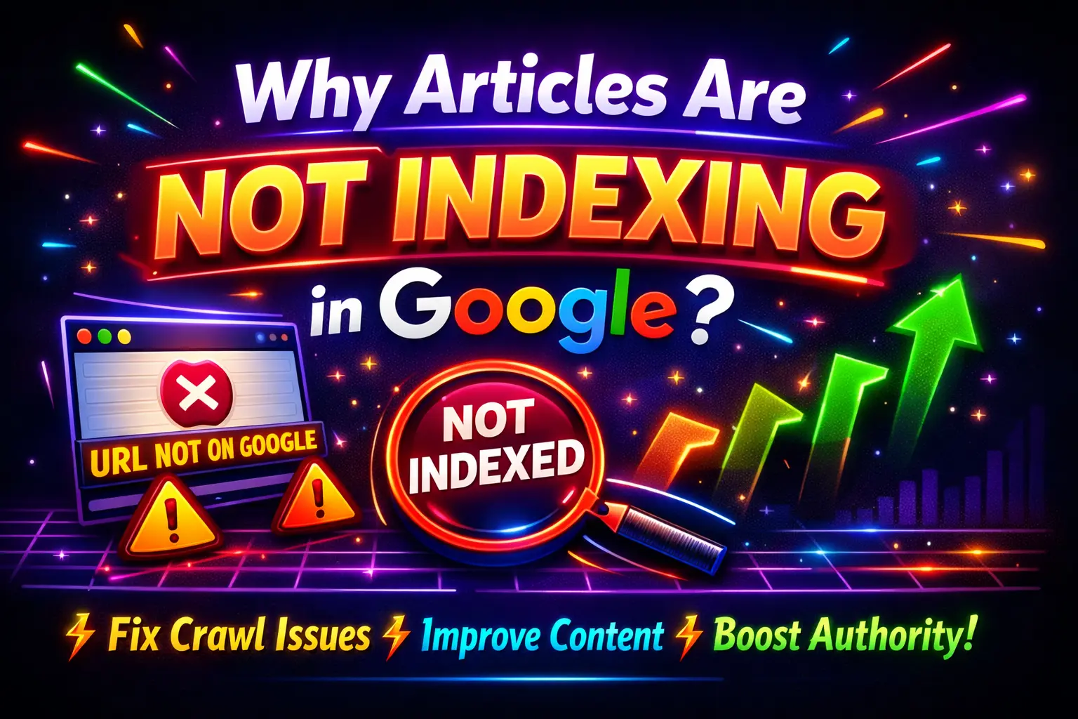 Why Articles Are Not Indexing in Google